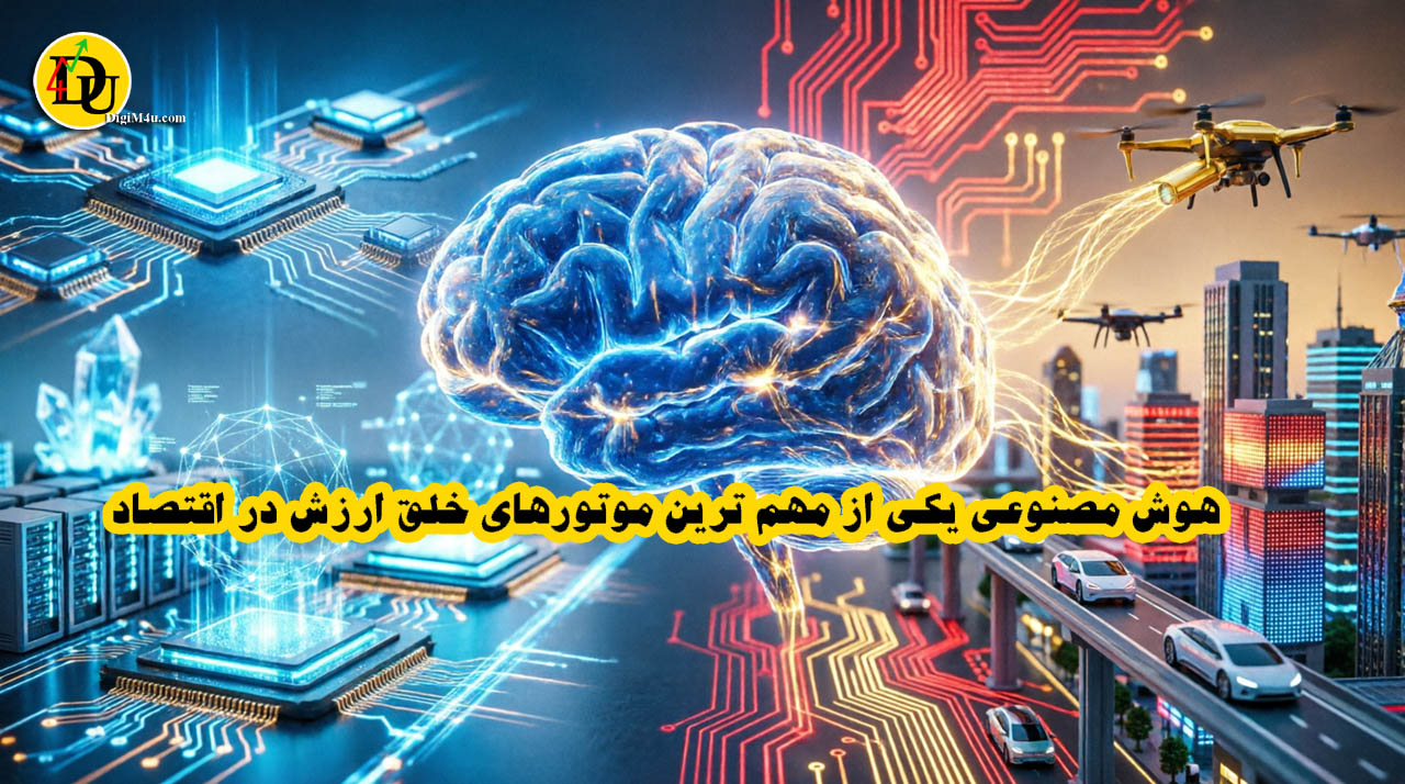 هوش مصنوعی یکی از مهم ترین موتورهای خلق ارزش در اقتصاد